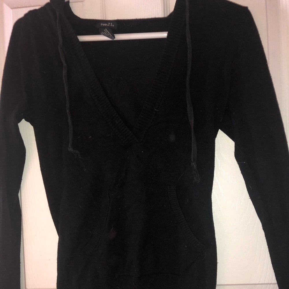 Soft black sweater